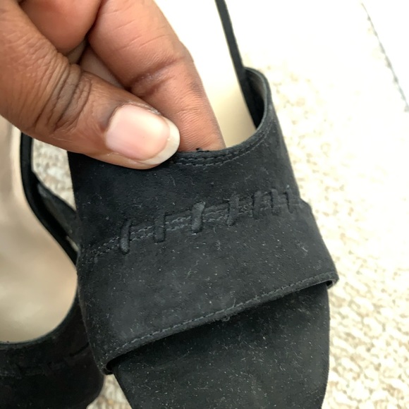 Nine West Dreamao black chunky heel sandal - Picture 4 of 5